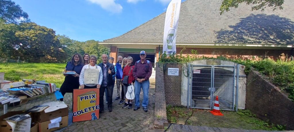 Boekverkoop op open monumenten dag